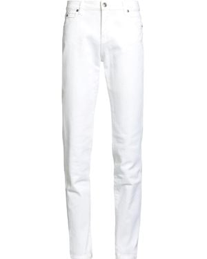 Jil Sander Jeans Cotton, Elastane - White
