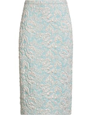 Rochas Sky Midi Skirt Polyester, Polyamide, Elastane - Blue
