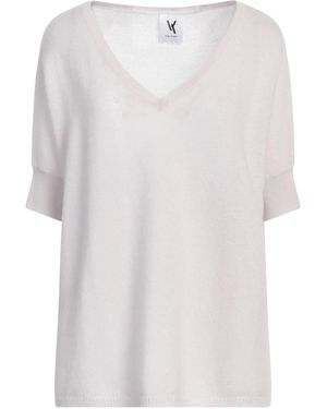 Van Kukil Light Sweater Cashmere - White