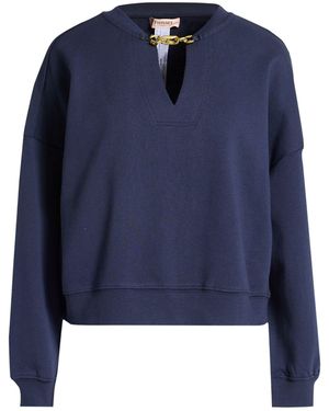 Twinset Sweatshirts - Blue