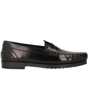 Tod's Loafers Soft Leather - Black