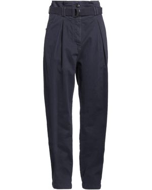 EMMA & GAIA Pants Cotton, Elastane - Blue