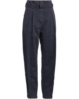 EMMA & GAIA Pants Cotton, Elastane - Blue