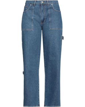 Oval Square Pantaloni Jeans - Blu