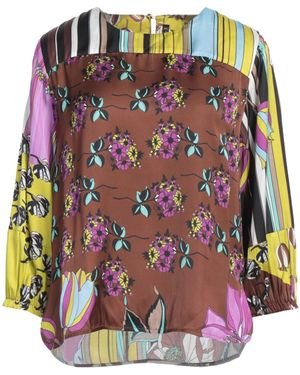 Manila Grace Top Viscose - Purple