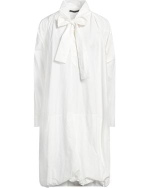 High Midi Dress Cotton - White