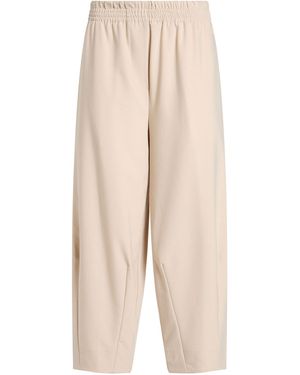 ALESSIA SANTI Trousers Polyester, Viscose, Elastane - Natural