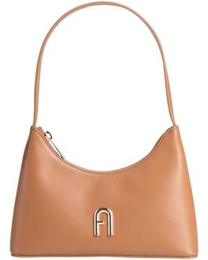 Furla Diamante Mini Shoulder B -- Handbag Leather - Brown
