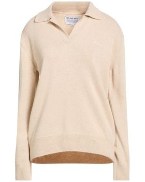 Mc2 Saint Barth Jumper Wool, Viscose, Polyamide, Cashmere - Natural