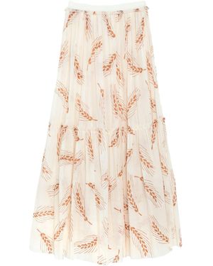 Circus Hotel Maxi Skirt - Natural