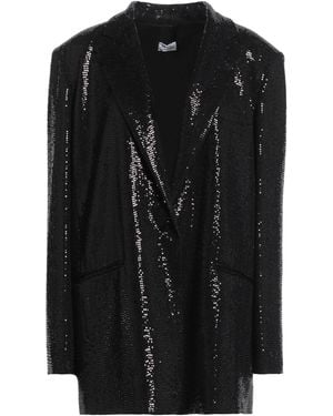 RUE DU BAC Blazer Polyamide, Metallic Fiber, Elastane - Black