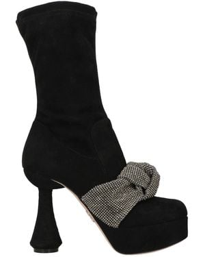 Rodo Ankle Boots Leather - Black