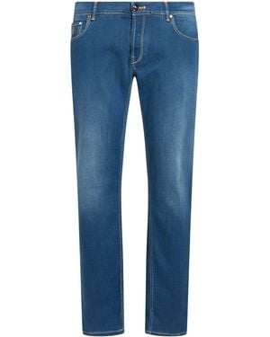 Hand Picked Jeans Viscose, Cotton, Lyocell, Polyester, Elastane - Blue