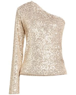 Dixie Top Polyester, Elastane - Natural