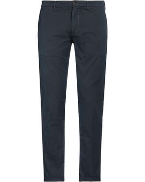 RE_HASH Trousers Polyester, Cotton, Elastane - Blue