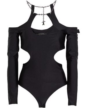 Patrizia Pepe Bodysuit Polyamide, Elastane - Black