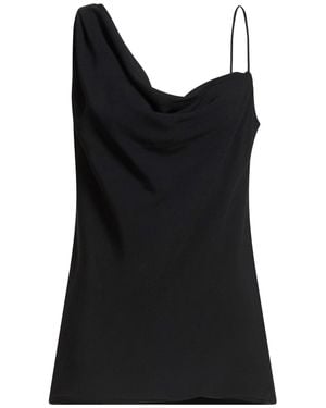 Dries Van Noten Top Acetate, Viscose - Black