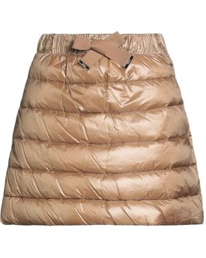 Herno Mini Skirts - Natural