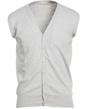 Cashmere Company Cardigan Cotton, Cashmere, Silk - Grey
