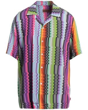 Missoni Shirt Viscose - Purple