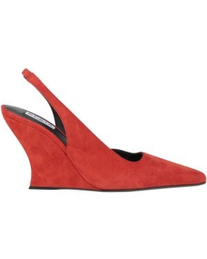Alaïa Court Shoes Goat Skin - Red