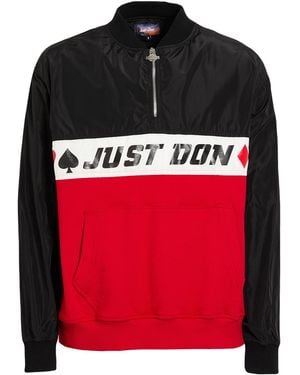 Just Don Sweatshirt Polyester, Cotton - Black