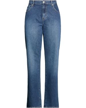 7 For All Mankind Jeans Cotton, Elastane - Blue