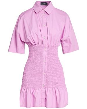 Gaelle Paris Mini Dress Cotton - Pink