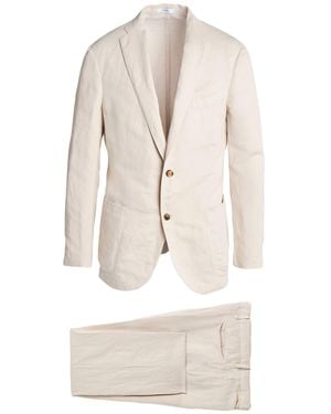 Boglioli Suit Cotton, Linen - White