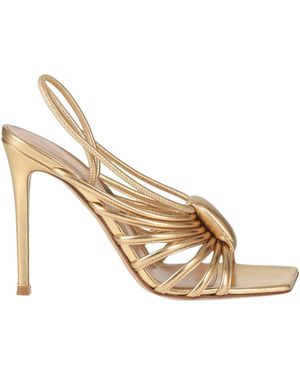 Gianvito Rossi Sandali - Metallizzato