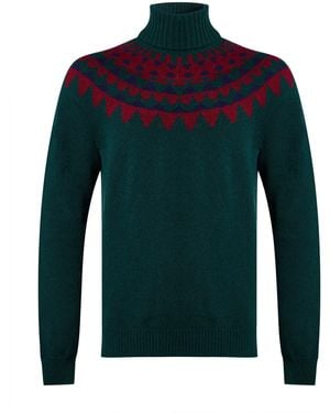Zanone Turtlenecks - Green