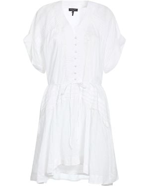 Rag & Bone Mini Dress Ramie - White