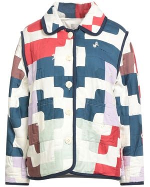 Sea Ivory Puffer Cotton - Blue