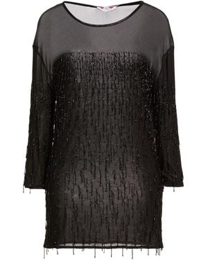 Gai Mattiolo Love To Love Top Polyamide, Elastane - Black