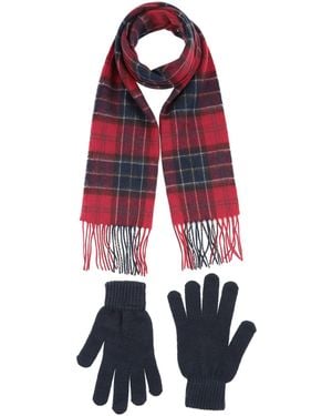 Barbour Accessories Set Lambswool - Red