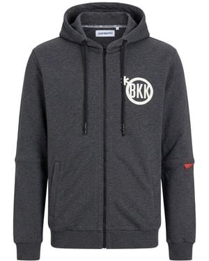 Bikkembergs Charcoal Sweatshirt Cotton - Grey