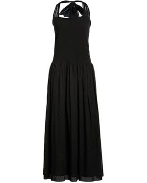 Jucca Midi Dress Cotton - Black