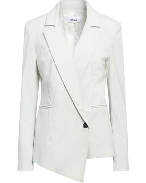 Grifoni Light Blazer Virgin Wool, Elastane - White