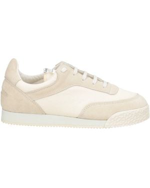 Spalwart Ivory Sneakers Leather, Textile Fibers - Natural