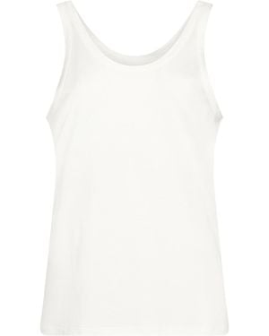 Majestic Filatures Tank Top Lyocell, Organic Cotton - White