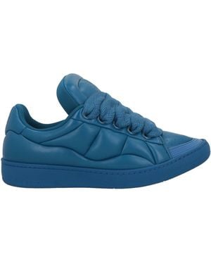 Lanvin Trainers Lambskin, Polyester - Blue
