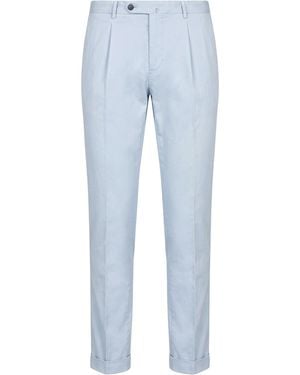 GTA IL PANTALONE Trousers Cotton, Elastane - Blue