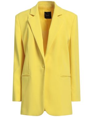 Pinko Blazer Polyester, Elastane - Yellow