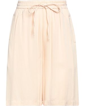 Isabelle Blanche Ivory Shorts & Bermuda Shorts Viscose - Natural