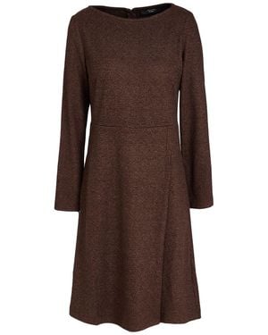 Weekend by Maxmara Mini Dress Viscose, Polyester, Elastane - Brown
