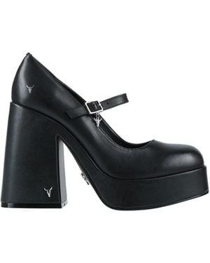 Windsor Smith Court Shoes - Black