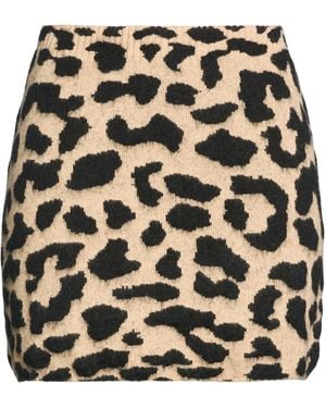 Akep Mini Skirt Wool, Acrylic, Alpaca Wool, Polyamide - Black