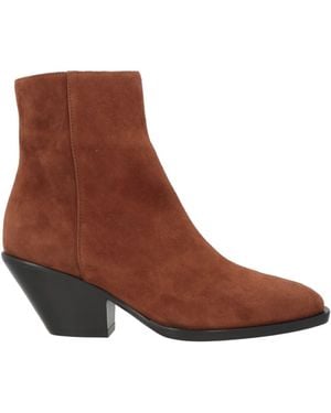 Giuseppe Zanotti Ankle Boots Leather - Brown