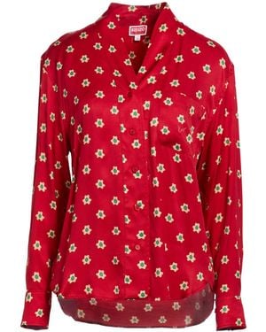 KENZO Shirt Viscose - Red