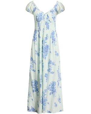 Free People Maxi Dress Cotton - Blue